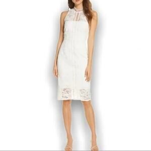Eliza J Illusion Lace Cocktail Dress Size 6‎